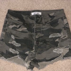 Camo shorts